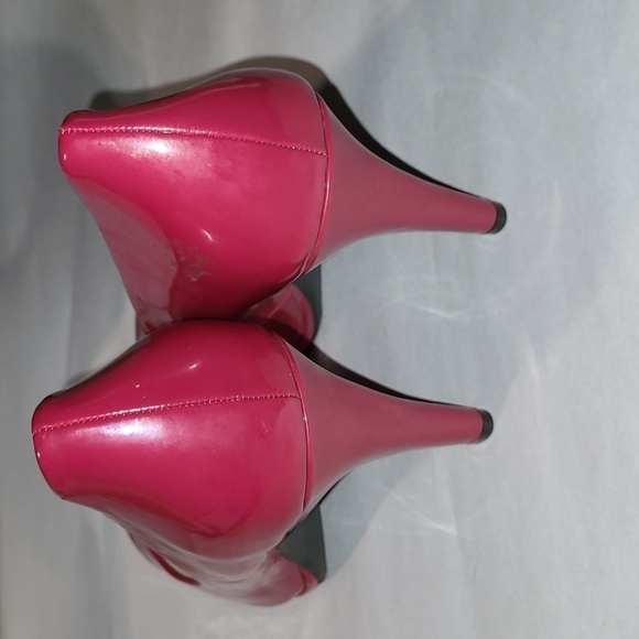 Women's Andrew Geller High Heels 👠 Red NWT - Picture 5 of 13